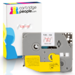 Brother TZE-132 12mm Red on Clear Laminated Tape 8M TZE-132