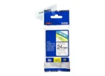 Brother TZE-151 24mm Black on Clear Laminated P-touch Tape 8m TZE-151