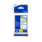Brother TZE-223 9mm Blue on White Laminated Label Tape 8m TZE-223