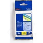 Brother TZE-521 9mm Black on Blue Laminated Tape 8m TZE-521