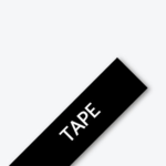 Brother TZe-325 9mm White on Black Laminated Tape 8m TZE-325