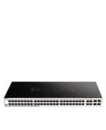D-Link DGS-1052 48-Port Gigabit Unmanaged Switch with 4 Combo SFP Ports DGS-1052