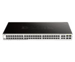 D-Link DGS-1052 48-Port Gigabit Unmanaged Switch with 4 Combo SFP Ports DGS-1052