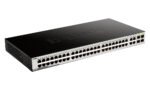D-Link DGS-1052 48-Port Gigabit Unmanaged Switch with 4 Combo SFP Ports DGS-1052