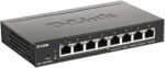 D-Link DGS-1100-08PV2 8-Port Gigabit PoE Smart Switch 64W DGS-1100-08PV2