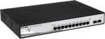 D-Link DGS-1210-10P/E 8-Port Gigabit PoE Smart Managed Switch 2 SFP 65W DGS-1210-10P/E