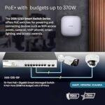 D-Link DGS-1210-10P/E 8-Port Gigabit PoE Smart Managed Switch 2 SFP 65W DGS-1210-10P/E