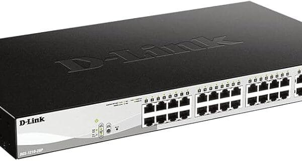 D-Link DGS-1210-28 24-Port Gigabit Smart Managed Switch with 4 Combo SFP Ports DGS-1210-28/E