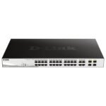 D-Link DGS-1210-28P 24-Port Gigabit PoE+ Smart Managed Switch 193W DGS-1210-28P/E