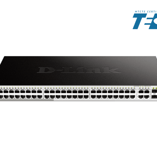 D-Link DGS-1210-52/E 48-Port Gigabit Smart Managed Switch with 4 SFP Combo Ports DGS-1210-52/E