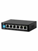 D-Link DGS-F1006P 6-Port Gigabit Long Range PoE Switch 60W DGS-F1006P