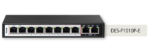 D-Link DGS-F1010P-E/B 10-Port Gigabit 250m PoE+ Surveillance Switch DGS-F1010P-E/B