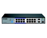 D-Link DGS-F1016P 16-Port Gigabit PoE Switch 150W DGS-F1016P