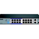 D-Link DGS-F1016P 16-Port Gigabit PoE Switch 150W DGS-F1016P