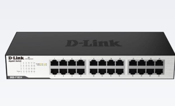 D-Link DGS-F1024/B 24-Port Gigabit Unmanaged Switch DGS-F1024/B