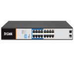 D-Link DGS-F1210-18PS-E 16-Port Gigabit PoE+ Smart Switch 150W DGS-F1210-18PS-E