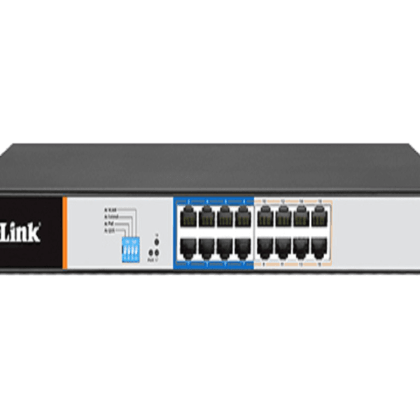 D-Link DGS-F1210-18PS-E 16-Port Gigabit PoE+ Smart Switch 150W DGS-F1210-18PS-E