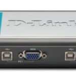 D-Link DKVM-4U 4-Port USB KVM Switch with VGA Support DKVM-4U
