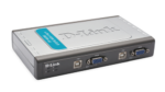 D-Link DKVM-4U 4-Port USB KVM Switch with VGA Support DKVM-4U
