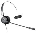 D-Link DPH-100 Monaural Headset with Noise-Canceling Microphone and RJ9 Connector DPH-100