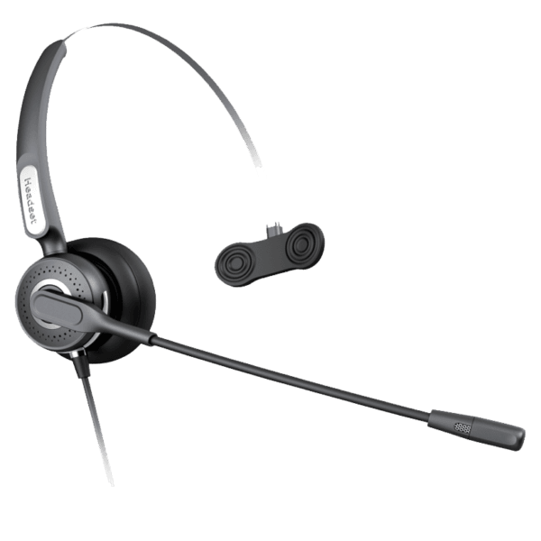 D-Link DPH-100 Monaural Headset with Noise-Canceling Microphone and RJ9 Connector DPH-100