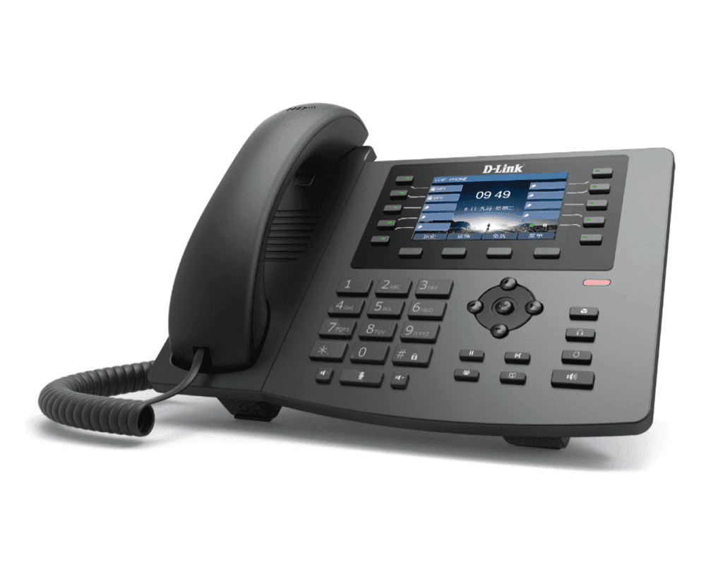 D-Link DPH-400G Gigabit SIP IP Phone with 3.5" Color LCD D-Link DPH-400G Gigabit SIP IP Phone with 3.5" Color LCD DPH-400G/F5