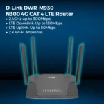 D-Link DWR-M915V/M 4G LTE Cat4 N300 Router with FXS Port DWR-M915V/M