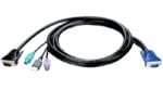 D-Link KVM-401 1.8M VGA and PS/2 KVM Cable KVM-401