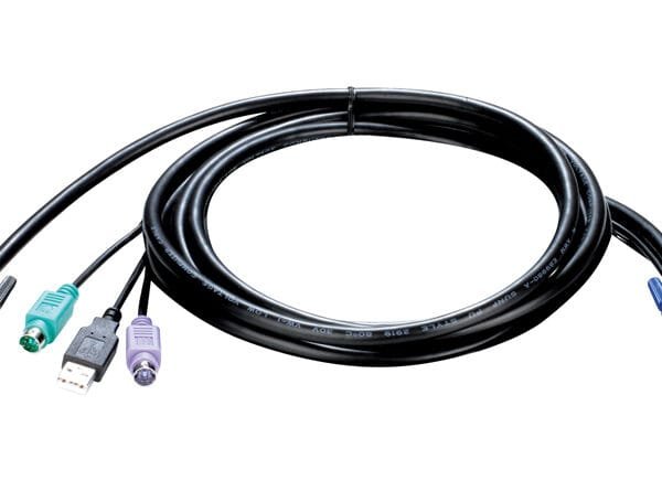 D-Link KVM-401 1.8M VGA and PS/2 KVM Cable KVM-401