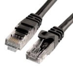 D-Link NCB-C6UBLKR1-1 Cat6 UTP Patch Cord 1m Black NCB-C6UBLKR1-1