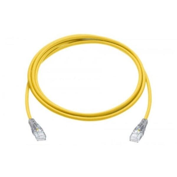 D-Link NCB-C6UYELR1-05 Cat6 UTP 24 AWG 0.5m Yellow Patch Cord NCB-C6UYELR1-05