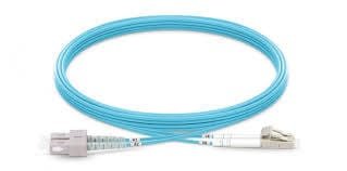 D-Link NCB-FM51D-LCSC-1 LC-SC Duplex OM3 Multimode Fiber Patch Cord 1M NCB-FM51D-LCSC-1