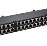 D-Link NPP-C62BLK481 Cat6 Shielded 48-Port Loaded Patch Panel NPP-C62BLK481