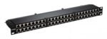 D-Link NPP-C62BLK481 Cat6 Shielded 48-Port Loaded Patch Panel NPP-C62BLK481