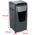 Rexel Auto+ 750X Shredder P-4 Cross Cut 750-Sheet 140L Bin - Image 4