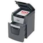 Rexel Optimum AutoFeed+ 100X Cross Cut Shredder, 100-Sheet Auto, P-4 Security