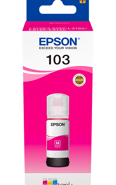 Epson 103 EcoTank Magenta Ink Bottle 65ml PROD-Epson & Canon -21
