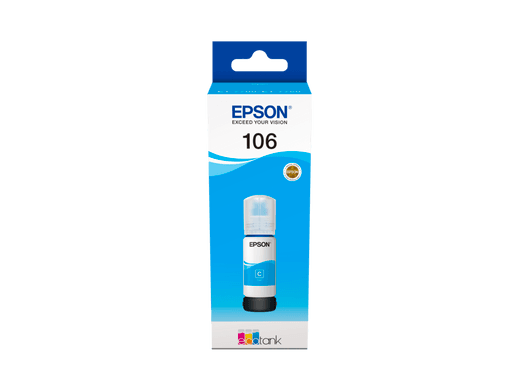 Epson 106 Cyan EcoTank Ink Bottle 70ml PROD-Epson & Canon -25
