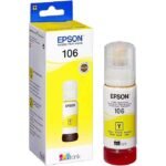Epson 106 Yellow EcoTank Ink Bottle 70ml C13T00R440 C13T00R440