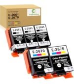 Epson 266 Black Ink Cartridge (T2661) 5.8ml Pigment C13T26614010