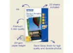 Epson C13S041154 Premium Semigloss Photo Paper A4 251g/m² 20 Sheets C13S041154