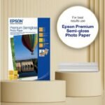 Epson C13S041154 Premium Semigloss Photo Paper A4 251g/m² 20 Sheets C13S041154