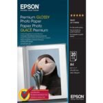 Epson C13S041287 Premium Glossy Photo Paper A4 255g/m² 20 Sheets C13S041287