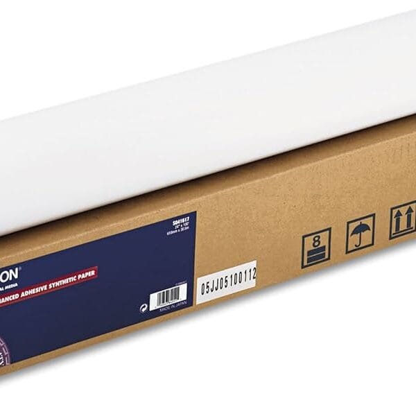 Epson C13S041617 Enhanced Adhesive Synthetic Paper 24" x 30.5m 135g/m² C13S041617