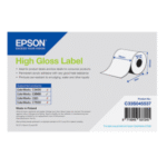Epson C33S045537 High Gloss Label Roll 76mm x 33m C33S045537