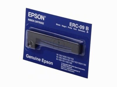 Epson ERC-09B Black Ribbon Cartridge HX-20 M-160 M-180 M-190 Epson ERC-09B Black Ribbon Cartridge HX-20 M-160 M-180 M-190 C43S015166/C43S015354
