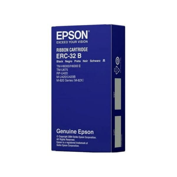Epson ERC32B Black Ribbon Cartridge C43S015371 C43S015371/C43S015371
