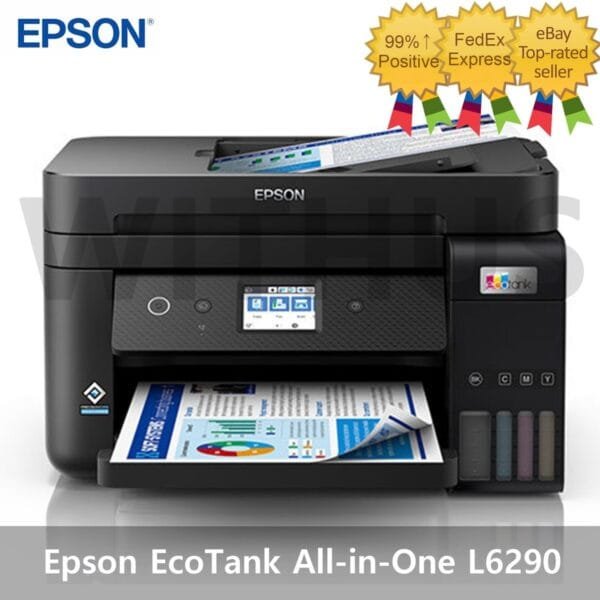 Epson EcoTank L6290 A4 Wi-Fi Duplex All-in-One Ink Tank Printer EcoTank L6290