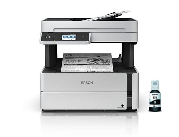 Epson EcoTank M3180 Monochrome Multi-Function Printer (39ppm, Duplex, ADF, PCL Support) EcoTank M3180