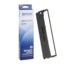 Epson S015647/8750 Black Fabric Ribbon 2-Pack for LX-350/300 Series C13S015614/8750/C13S015647